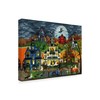 Trademark Fine Art Cheryl Bartley 'Spooky Street ' Canvas Art, 14x19 ALI40992-C1419GG